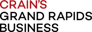 Crains Crain's Grand Rapids Stacked Logo