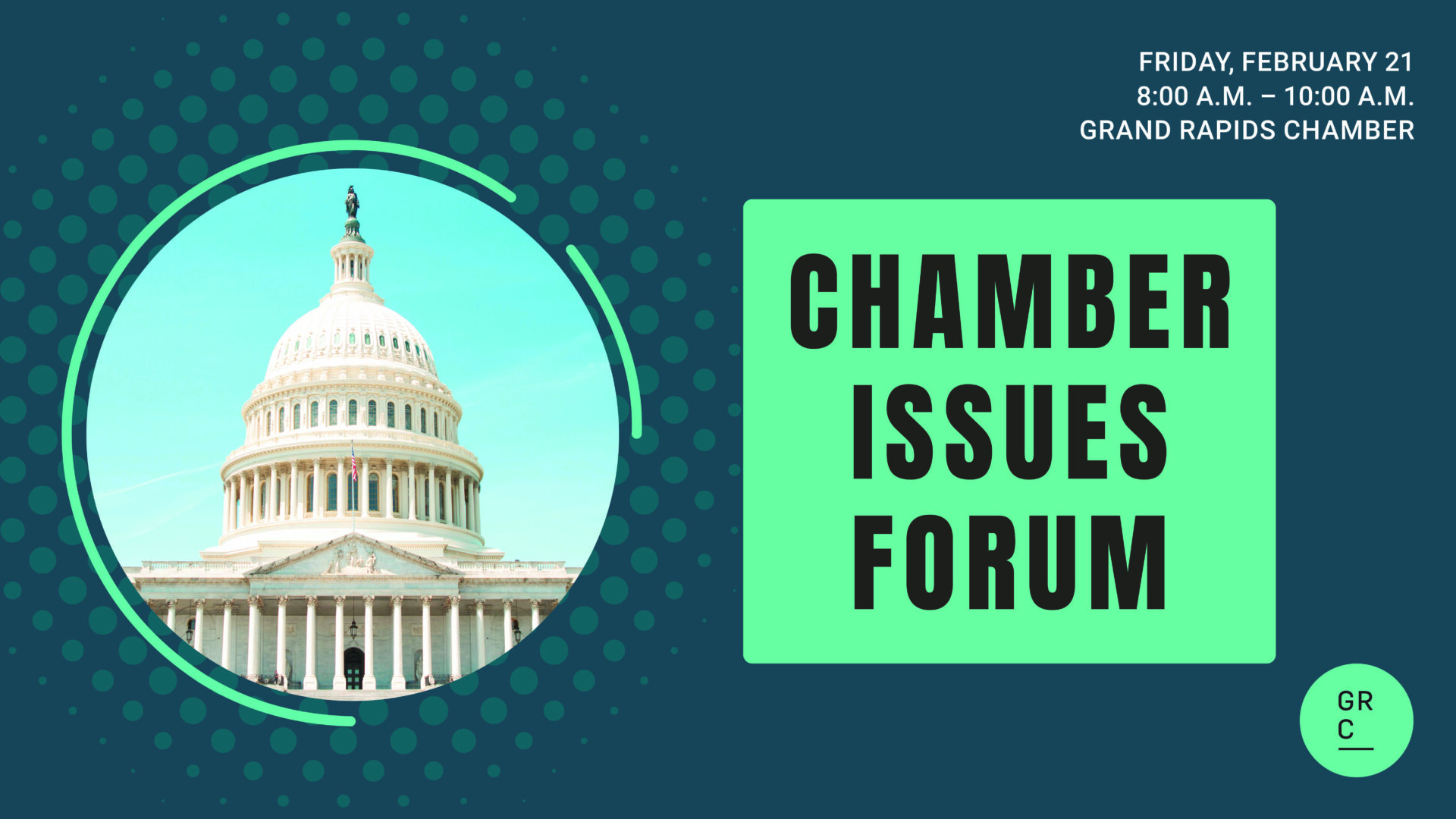 Grand Rapids Chamber's event Chamber Issues Forum