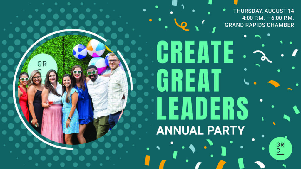 Grand Rapids Chambers event Create Great Leaders Annual Party