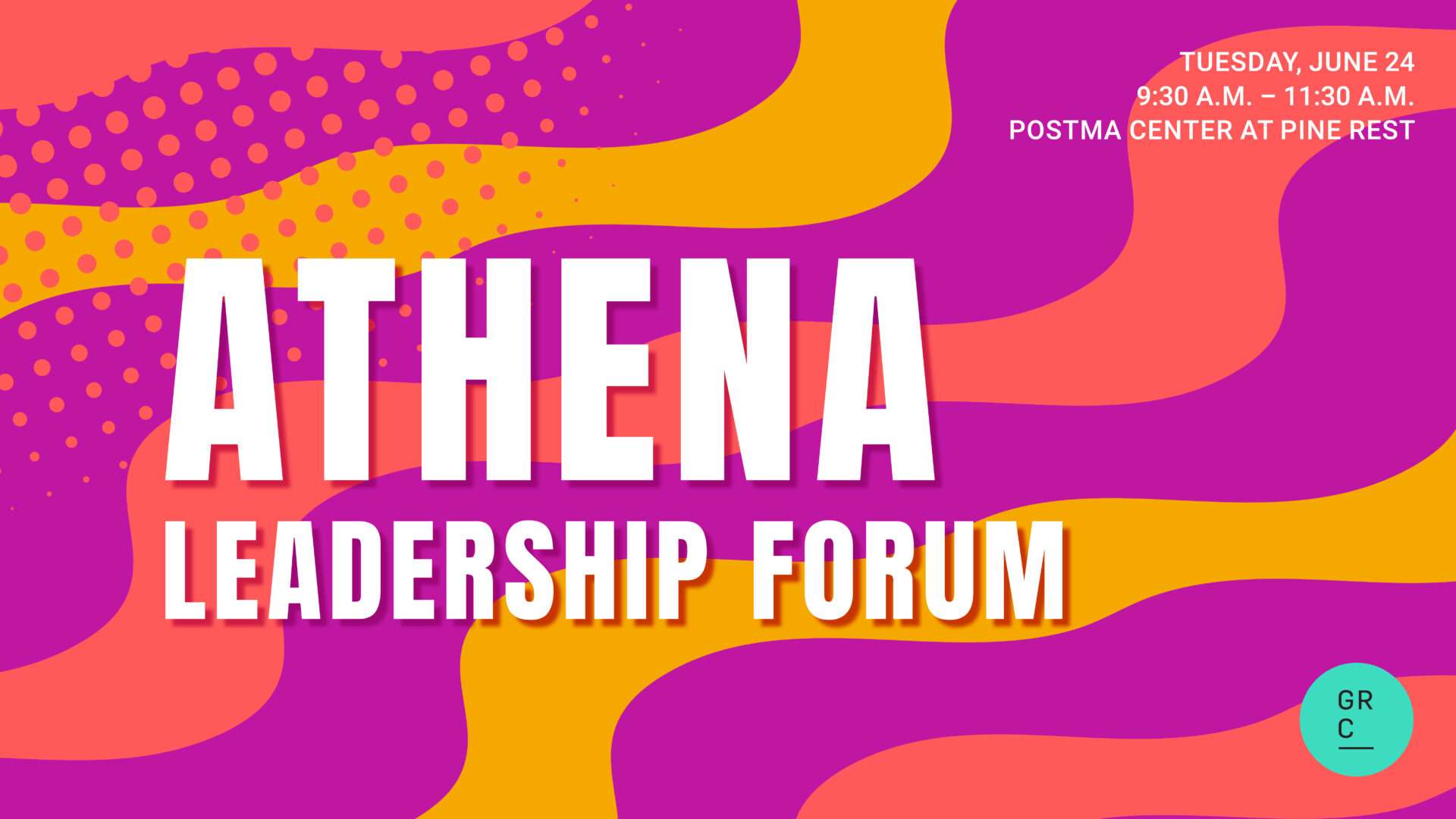 Grand Rapids Chamber event ATHENA Leadership Forum