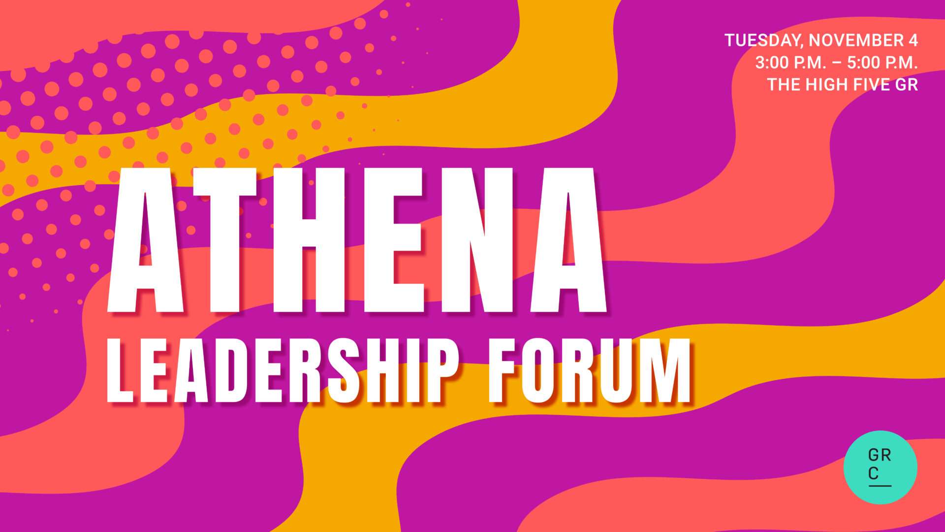 Grand Rapids Chamber event ATHENA Leadership Forum