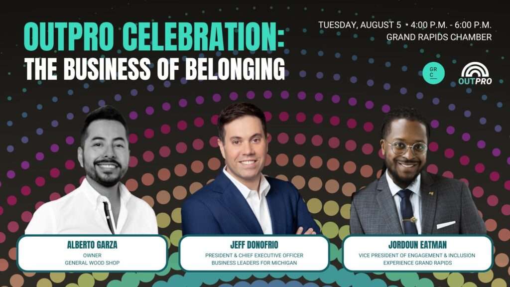 Grand Rapids Chamber event OutPro Forum August