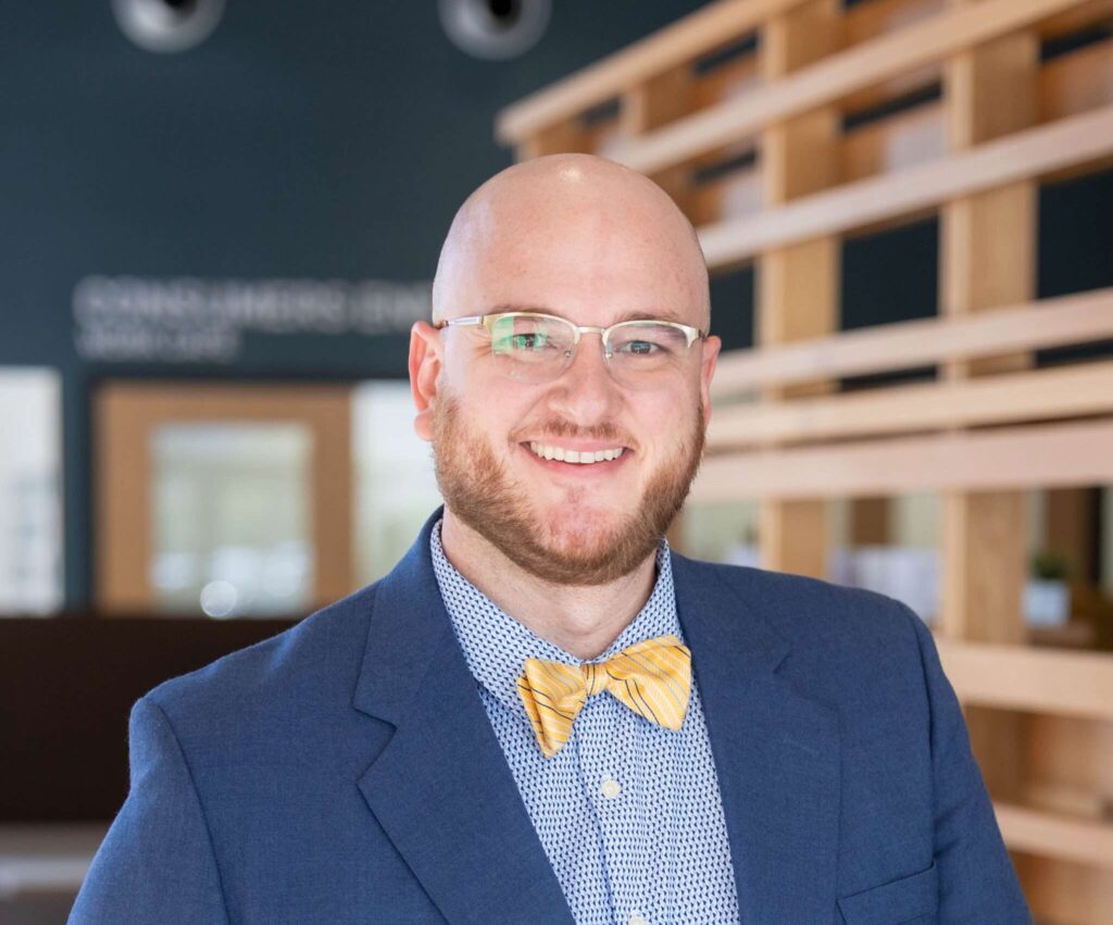 Headshot of Alex Benda of the Grand Rapids Chamber