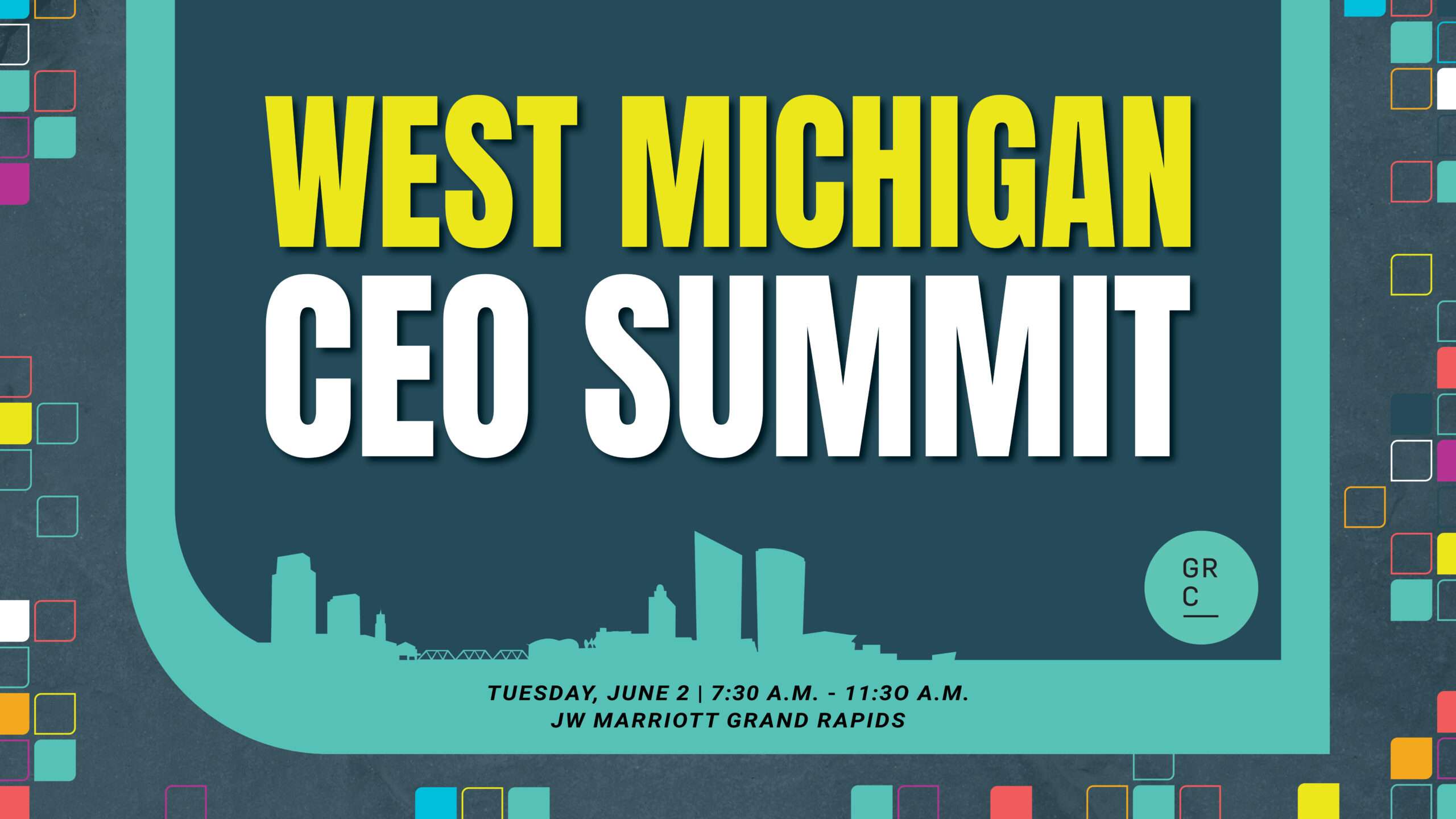 Grand Rapids Chamber's event the West Michigan CEO Summit