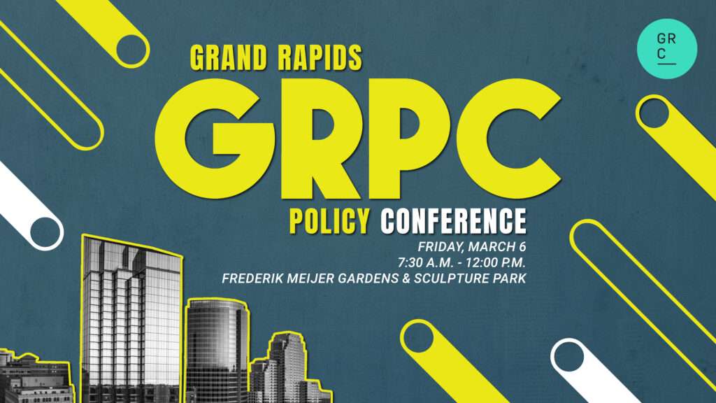 Grand Rapids Chamber's event the Grand Rapids Policy Conference at Frederik Meijer Gardens