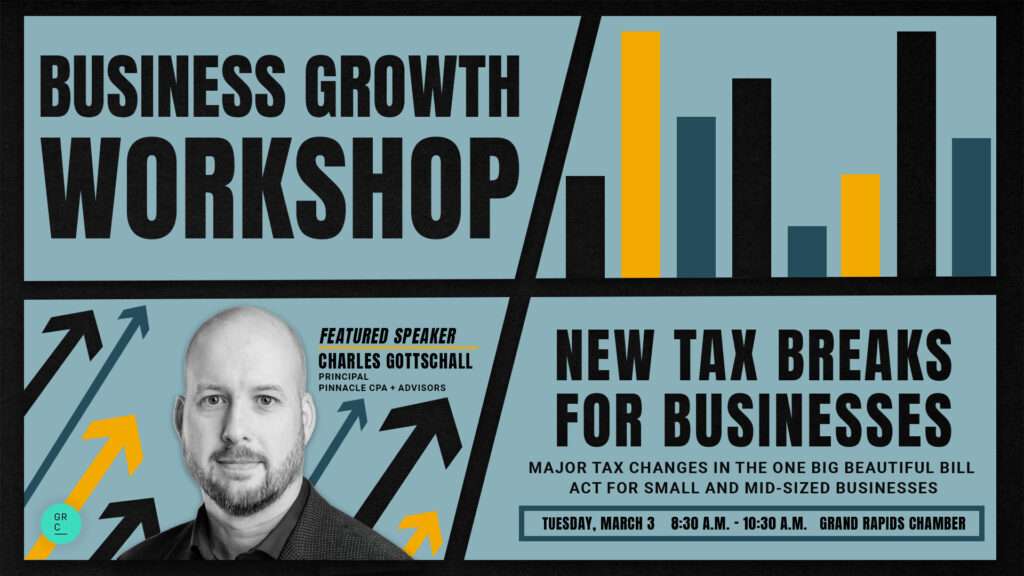 Grand Rapids Chamber's event Business Growth Workshop