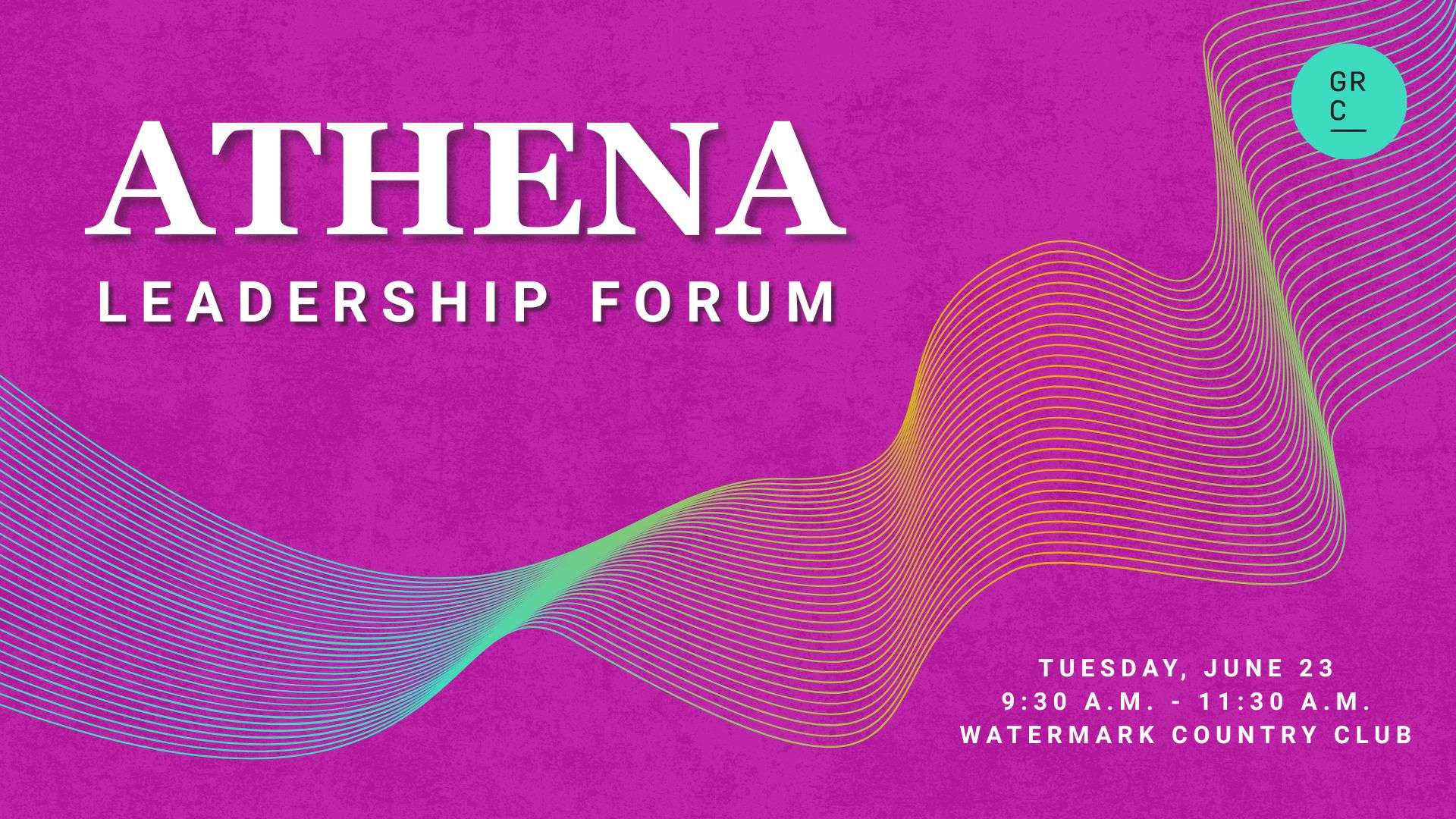 Grand Rapids Chamber's event ATHENA Leadership Forum
